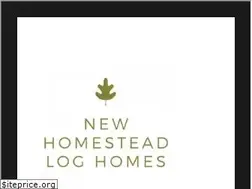 Sites similar to newhomesteadloghomes.com