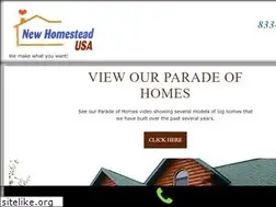 Sites similar to newhomesteadusa.com
