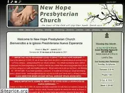 Sites similar to newhope-pc.org