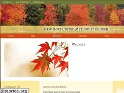 Sites similar to newhope-umc.org