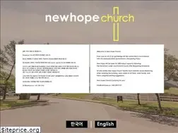 Sites similar to newhope.us