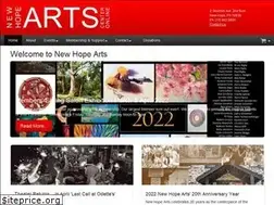 Sites similar to newhopearts.org