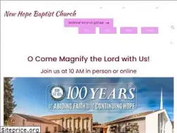Sites similar to newhopebc-sac.org