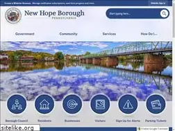 Sites similar to newhopeborough.org
