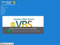 Sites similar to newhopechapel.info