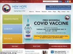 Sites similar to newhopechurchdenver.org