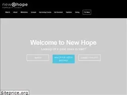 Sites similar to newhopechurchtn.org