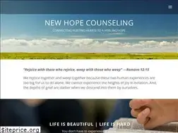 Sites similar to newhopecounseling.com