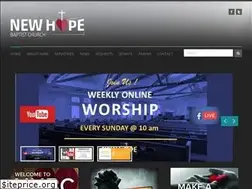 Sites similar to newhopedanbury.org
