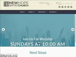 Sites similar to newhopeduncan.com
