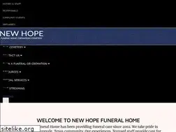 Sites similar to newhopefh.com