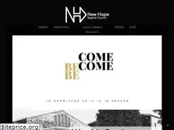 Sites similar to newhopeforyou.com