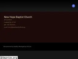 Sites similar to newhopefreehold.org