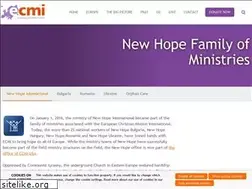 Sites similar to newhopeinternational.org