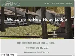 Sites similar to newhopelodge.com