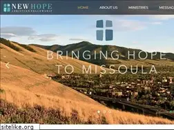 Sites similar to newhopemissoula.com