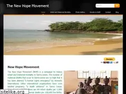 Sites similar to newhopemovement.org