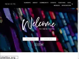Sites similar to newhopepdx.org