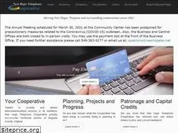 Sites similar to newhopetel.net