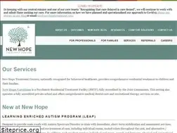 Sites similar to newhopetreatment.com