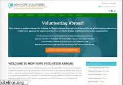 Sites similar to newhopevolunteers.org