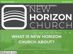 Sites similar to newhorizonchurch.tv