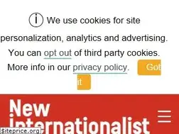 Sites similar to newint.com