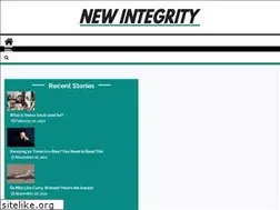 Sites similar to newintegrity.org