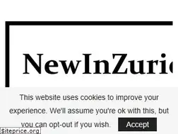 Sites similar to newinzurich.com