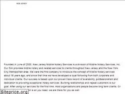 Sites similar to newjerseymobilenotary.com