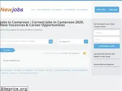 Sites similar to newjobscameroon.com