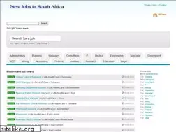Sites similar to newjobsinsouthafrica.com