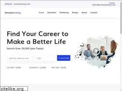 Sites similar to newjobslisting.com
