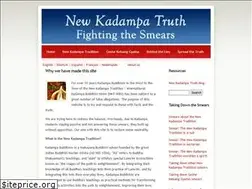 Sites similar to newkadampatruth.org
