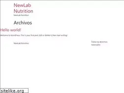 Sites similar to newlabnutrition.com