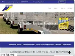 Sites similar to newlandstrailerhire.co.za
