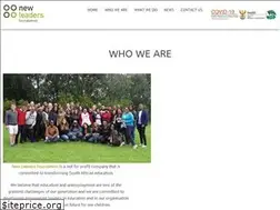 Sites similar to newleaders.co.za