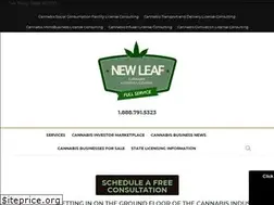 Sites similar to newleafcannabisconsulting.com