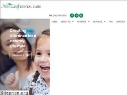 Sites similar to newleafdentalcare.com