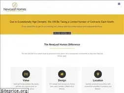 Sites similar to newleafhomes.com