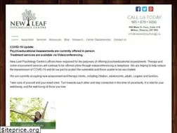 Sites similar to newleafpsychology.ca