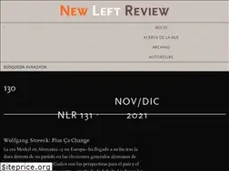 Sites similar to newleftreview.es