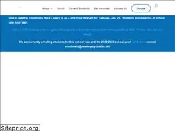 Sites similar to newlegacycharter.org