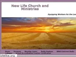 Sites similar to newlifechurchandministries.net