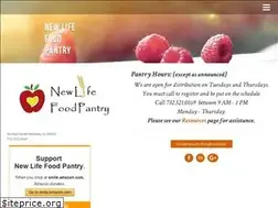 Sites similar to newlifefoodpantry.org