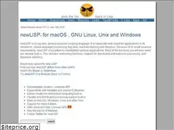 Sites similar to newlisp.org