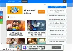 Sites similar to newlyrics.net