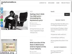 Sites similar to newlyricsmedia.com