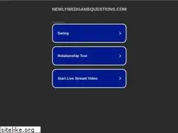 Sites similar to newlywedgamequestions.com
