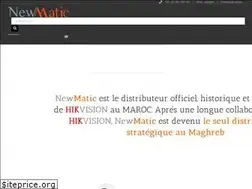 Sites similar to newmatic.ma